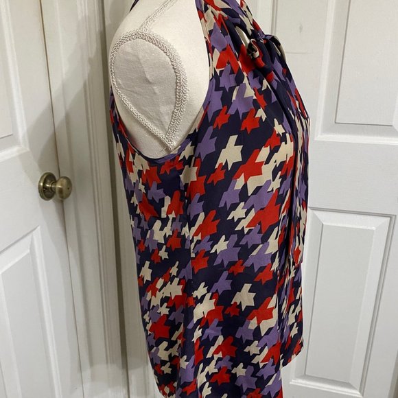 NWOT Banana Republic M Light Weight Top with Tie at Neckline - Picture 3 of 9